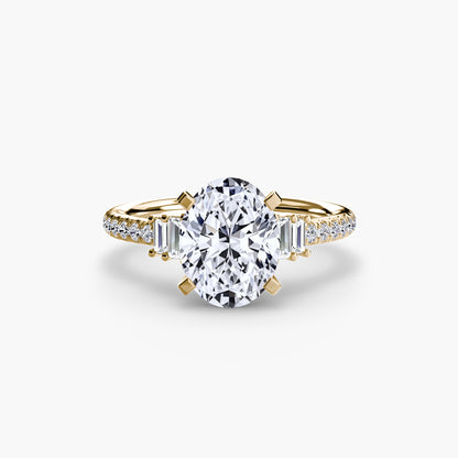 Solitaire with Pavé 4