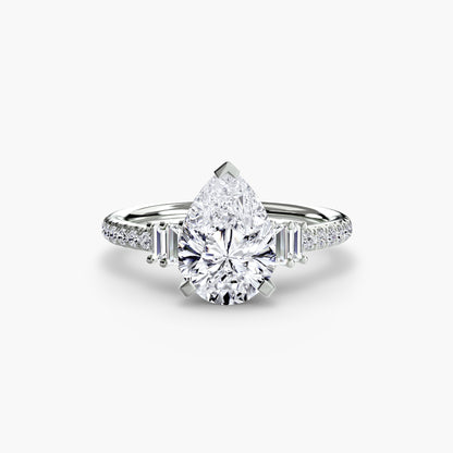 Solitaire with Pavé 4