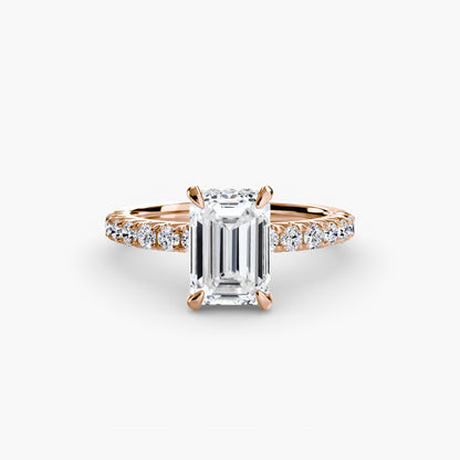 Solitaire with Pavé 6