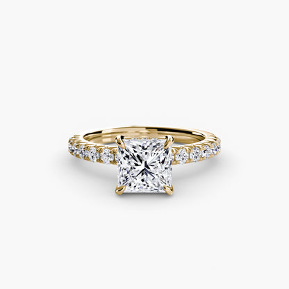 Solitaire with Pavé 6
