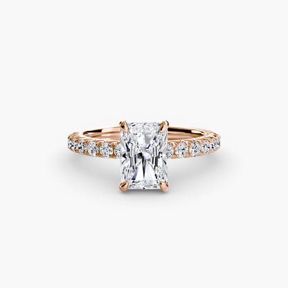 Solitaire with Pavé 6