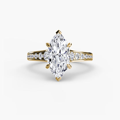 Solitaire with Pavé 7