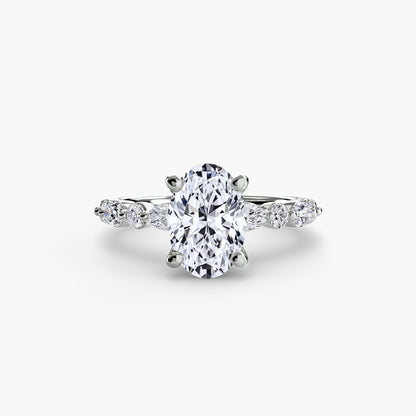 Solitaire with Eternity Pavé 2
