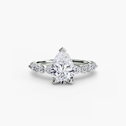 Solitaire with Eternity Pavé 2