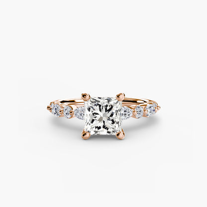 Solitaire with Eternity Pavé 2